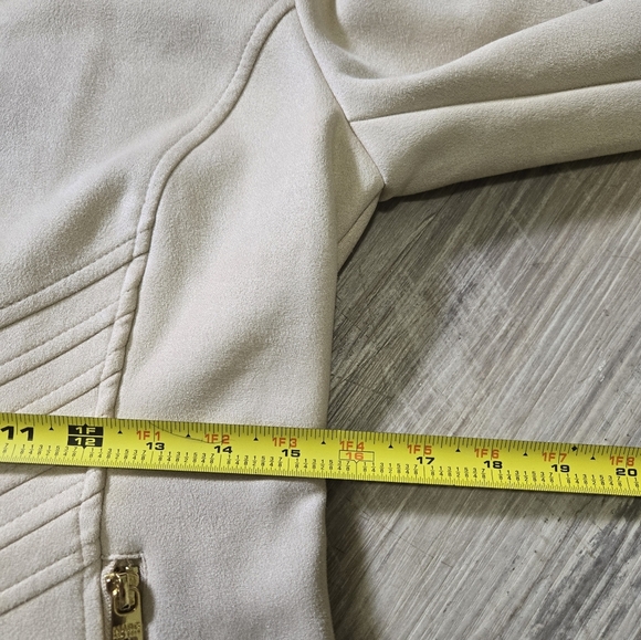 Marc New York By Andrew Marc Women's Blazer Jacket Size S Cream Gold - Picture 13 of 15